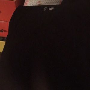 Black sweater blouse